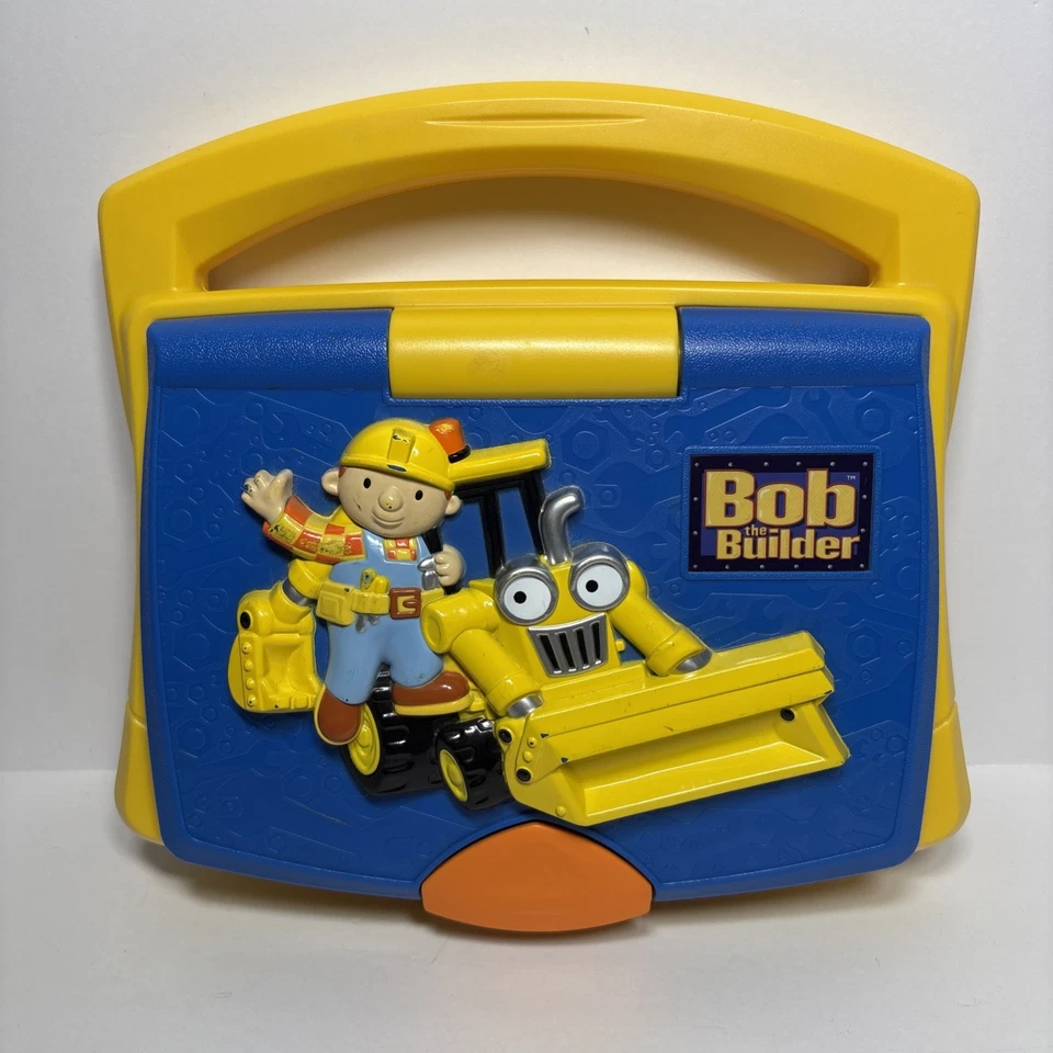 Bob the Builder & Scoop V-Tech 9" Educational Laptop Math Letters Shapes Works! - Image 2 of 4