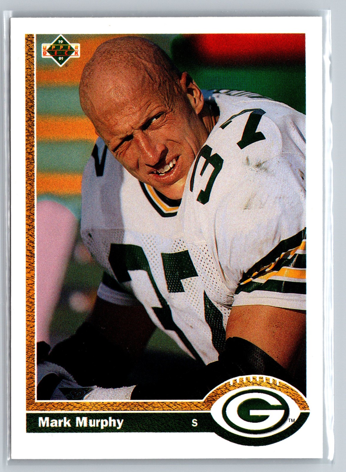 1991 Upper Deck #399 Mark Murphy Green Bay Packers
