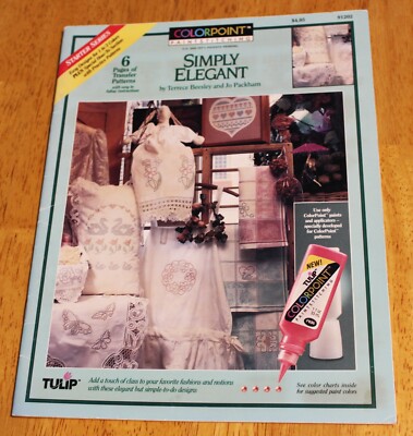 Colorpoint Book Tulip ~ COLORPOINT PAINTSTITCHING BOOK - SIMPLY ELEGANT #91202 ...