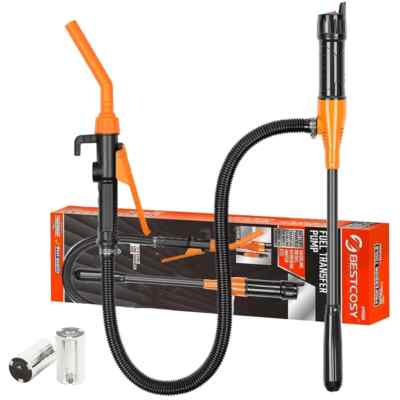 Electric Oil Pump Siphon Liquid Transfer Pump Handheld Pump Battery Operated 