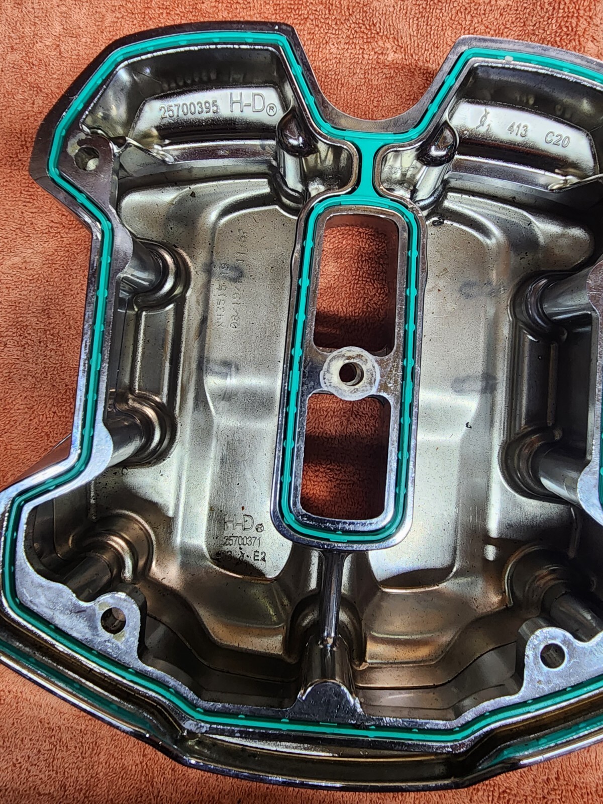 OEM HarleyDavidson Softail Fatboy M8 Rocker Box Covers Uppers Lowers