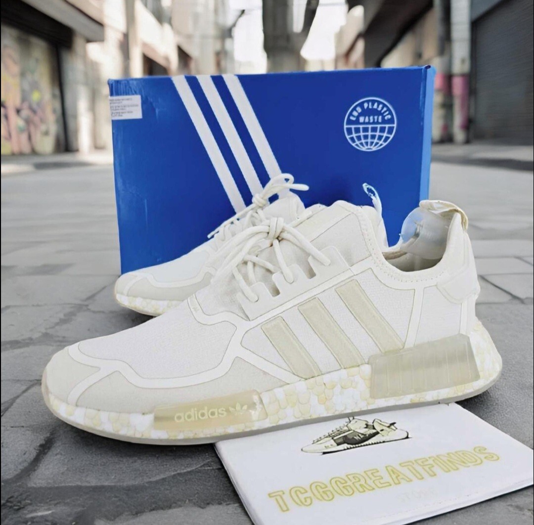 Adidas Originals NMD R1 Mens Casual Shoes Off White Sand