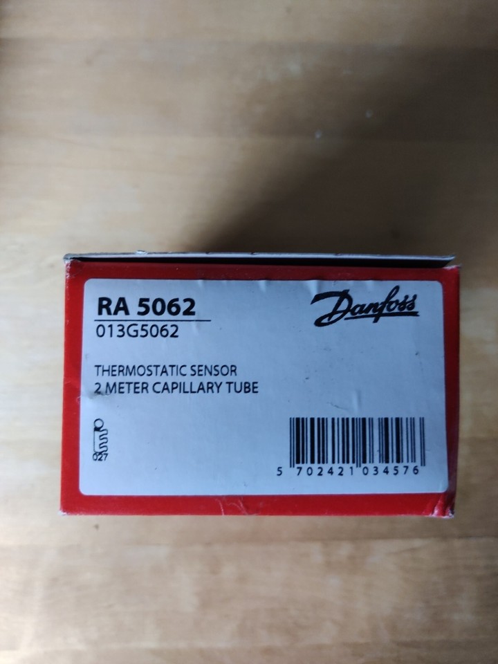 Danfoss RA 5062 Thermostatic Sensor 2 Metre Capillary Tube eBay