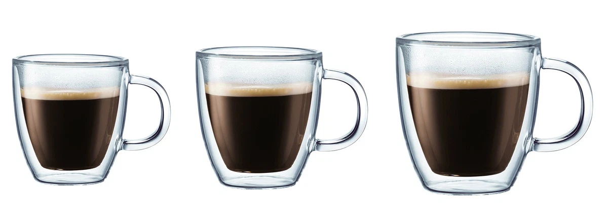 Bodum espresso shop glasses