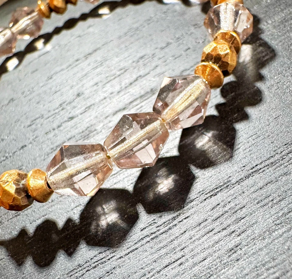 ALEX AND ANI Bracelet Rosy Radiance Wonder Rose Gold Crystal Limited Edition EUC - Image 3 of 4