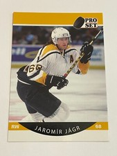 2021-22 Pro Set Hockey Yellow Parallel #5 - Jaromir Jagr - Pittsburgh Penguins