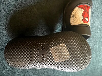 Spider-Man Embroidered Clogs Black Marvel Mules Slip On Shoes Mens 42 Marvel Spider-Man Clogs Slip on Water Shoes Casual Summer  main image 3