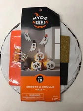 Halloween Foam craft kit for 20 party supply teacher ghosts and skulls 