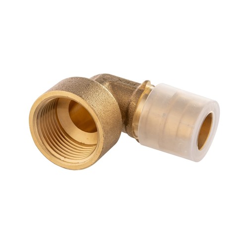 Raccordi Efield Senza Piombo Gomiti Per Tubi PEX 1/2" X 1/2" NPT Femmina - Set Da 6 Pezzi In Ottone Senza Piombo, Per Crimpatura, Pressione Max 175 Psi Gomito PEX A Crimpare Ottone - Foto 6