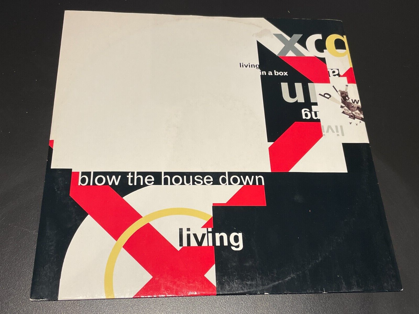 Living in a Box Blow The House Down - Vinyl Record 12"" Single - 1989 Chrysalis