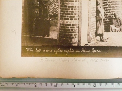 (2) Vintage Photo Photograph Print - Pascal Sebah Egypt Pyramid Cairo Cheops - Picture 4 of 12