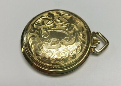 ARNEX 17 JEWEL POCKET WATCH SOLID 18K GOLD SWISS MADE UNADJUSTED
