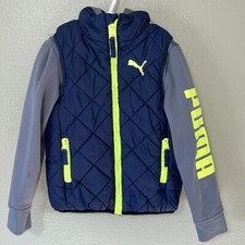 PUMA boys hooded jacket