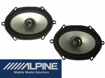 Alpine SXE 5725S Lautsprecher 2 Wege 200 Watt Paarpreis passend für Ford 5 x 7 