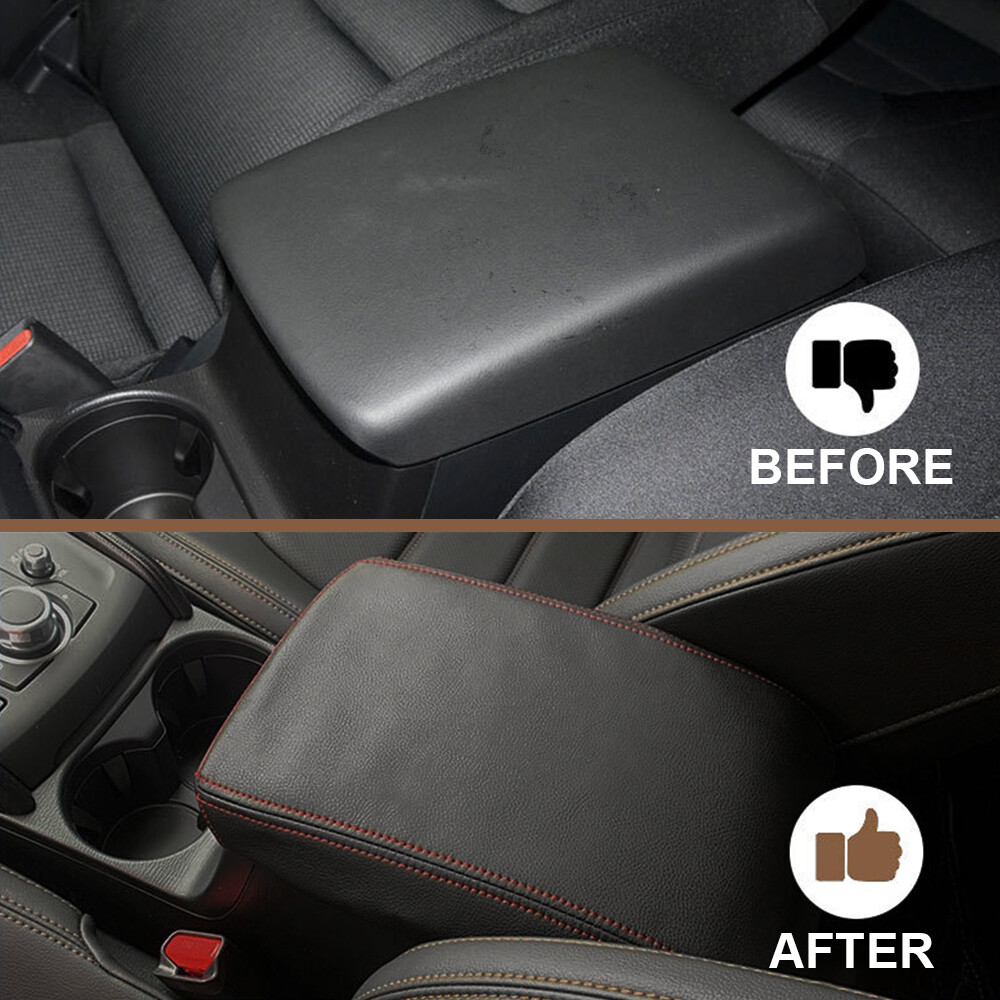 For Mazda CX-5 2018-2024 Leather Car Center Console Armrest Box