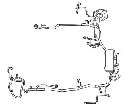 Arnés de cableado del compartimento del motor para Ford (N/P GB5Z-14290-W)