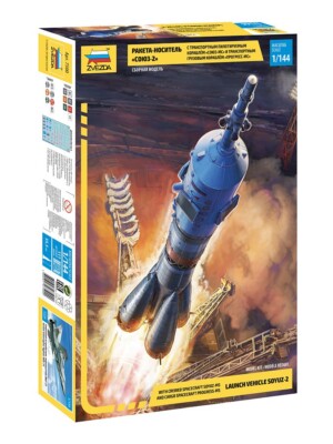 Zvezda 7500  Launch Vehicle Soyuz-2  1/144