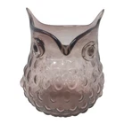 Vintage Retro BLENKO OWL Amethyst PURPLE Bubble Hobnail Glass 7” Vase Pitcher