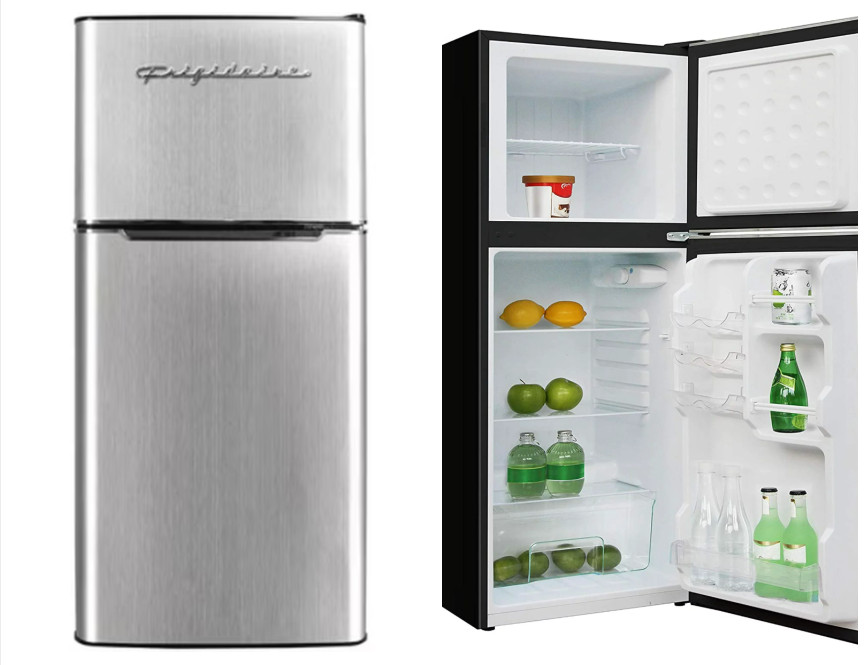 4.5 Cu Ft Frigidaire Compact 2 Door Refrigerator With Freeze