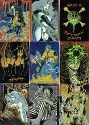 1995 Evil Ernie Chromium Glow in the Dark Cards - U Pick Singles