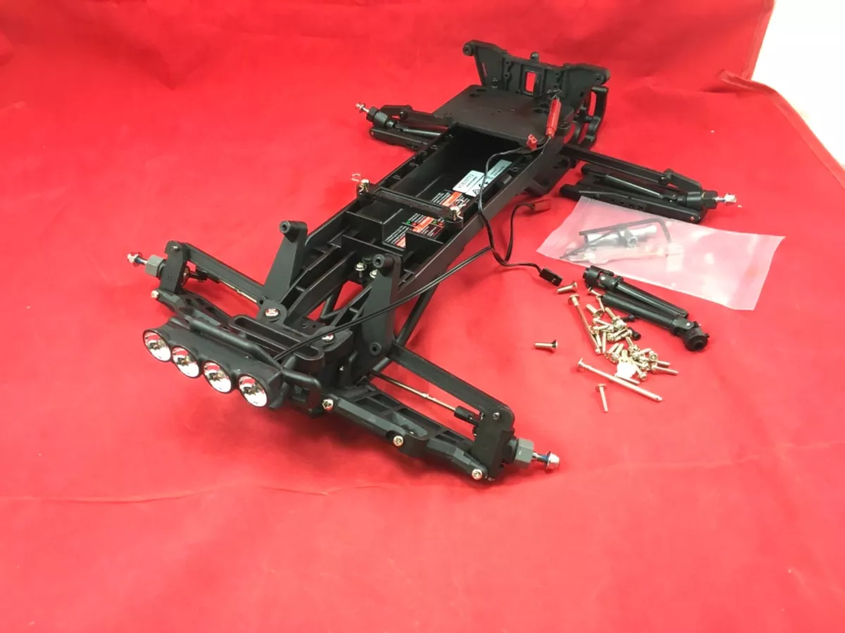 Traxxas BIGFOOT LED Black EDITION Chassis lot roller rolling xl 5 2wd STAMPEDE