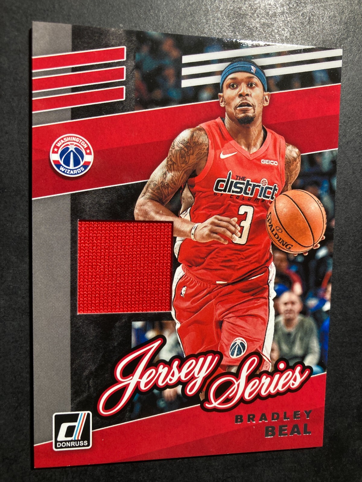 Bradley Beal #JS-BBL 2019-20 Donruss Basketball Jersey Series