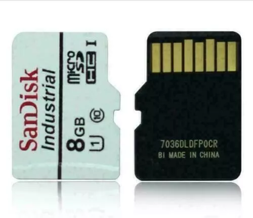 Lotto x6 Micro SD Sandisk Temperature Industrial 8GB classe 10 - 6x stock New - Immagine 4 di 4