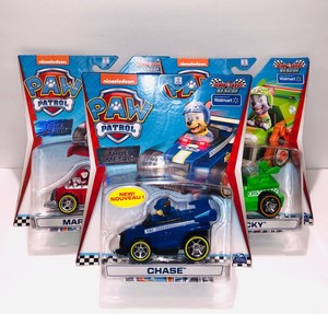 paw patrol metal cars