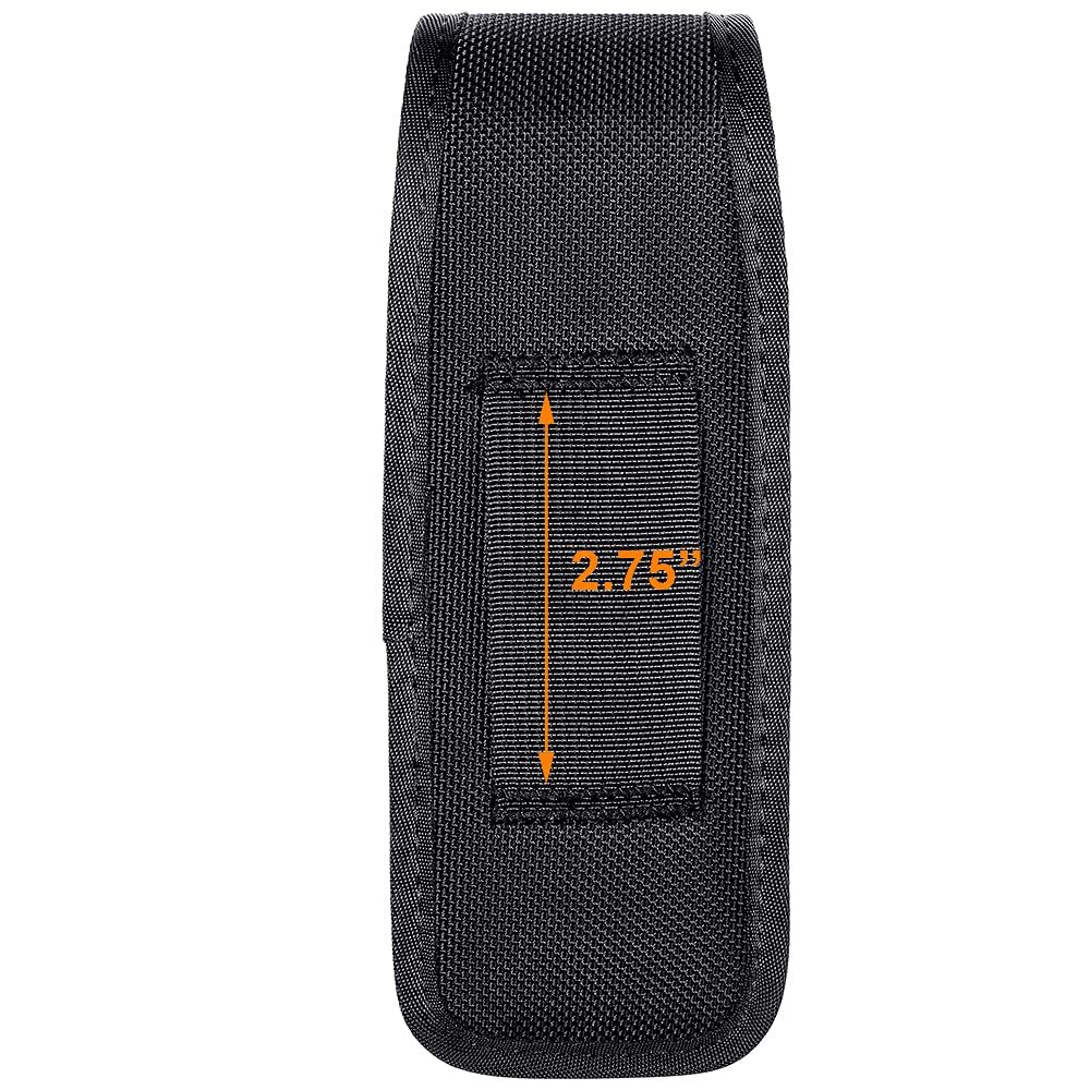 FINPAC Molded Pepper Spray Holster For MK2/MK3 Canisters - MOLLE & Belt Compatible Pouch With Snap Button