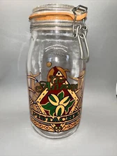 VINTAGE THE ARIZONA PISTACHIO CO. 2L CANISTER JAR LE PERFECT SUPER EXC CONDITION
