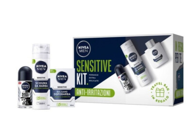 Nivea Men Sensitive Shave & Care Kit Paket, Geschenkset Herren