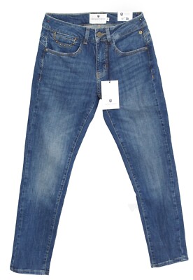 Freeman T Porter Jeans blau Damen Sophy Straight Fit Regular Waist Gr. XS