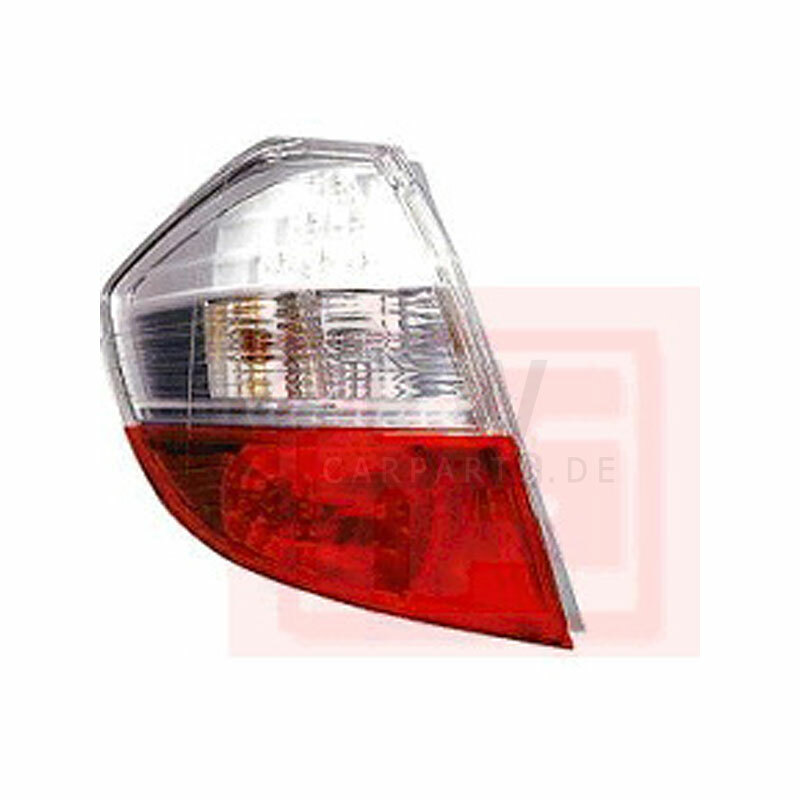 VAN WEZEL Heckleuchte Links 5235935 - Weiß/Rote Rückleuchte Ohne Lampenträger