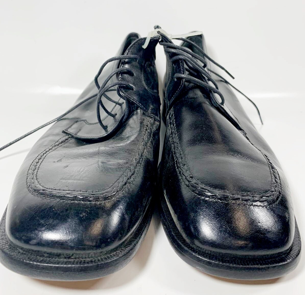 SAOLA Mirage Scarpe Oxford Uomo Vera Pelle 2487 Suola Art Leather Nero Taglia 10