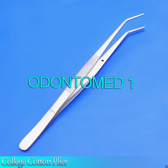 100 College Cotton Plier Dental Endodontic Instruments eBay