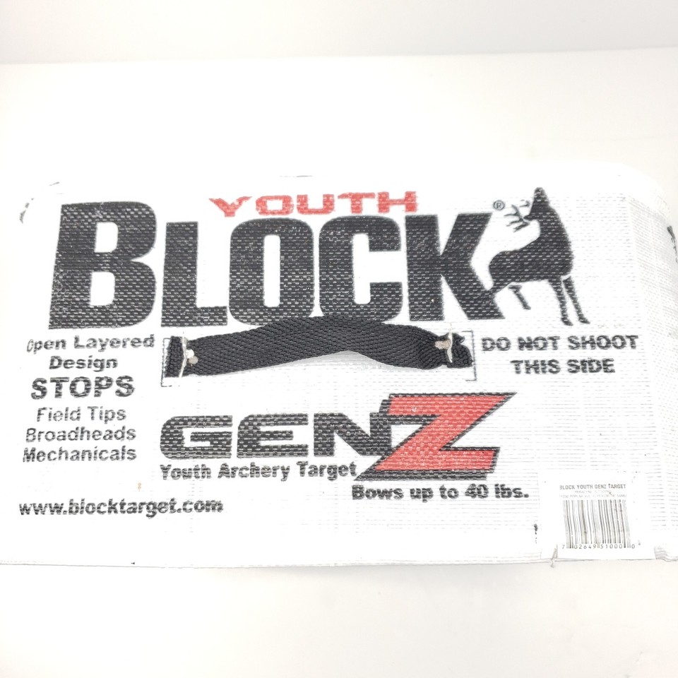 Field Logic Block GenZ Youth Archery Arrow Target 702649510000 eBay