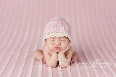Newborn Infant Baby Girl Beanie Slouch 