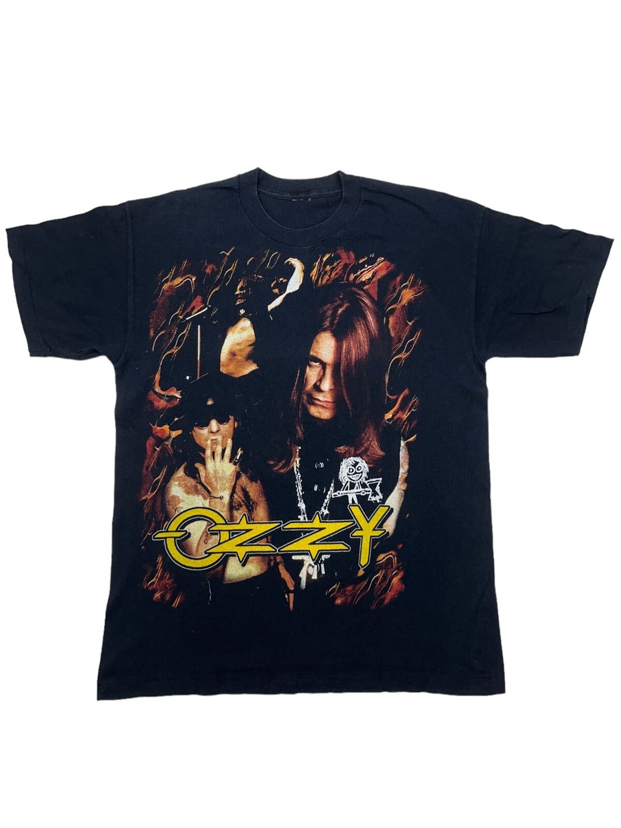 ミュージシャン 90s Ozzy Osbourne vintage black sabbath Vintage 90s Ozzy Osbourne T-shirt Black Sabbath Single Stitch Size