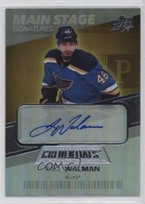2021 Upper Deck Credentials Main Stage Signatures Jake Walman #BTS-JW Auto 0ku2
