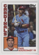 2019 Update 1984 Topps Baseball 150th Anniversary 87/150 Paul Goldschmidt 04br