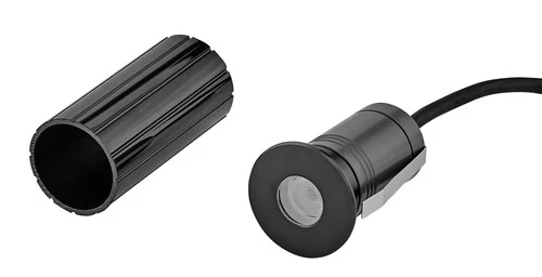 Hinkley Lighting 15075 Dot Round 12v 4.8VA 4w 2-1/4"W Sparta - Stainless Steel - Picture 2 of 6