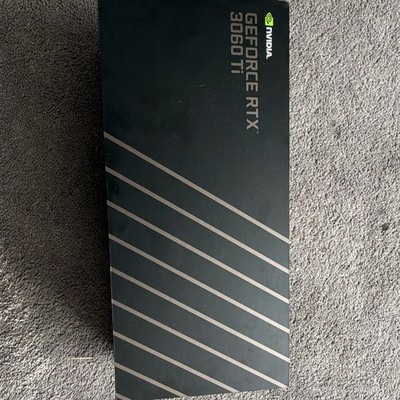 NVIDIA RTX 3060 Ti FOUNDERS EDITION 8GB GDDR6 VR Ready HDMI/DP w/ Box Cable