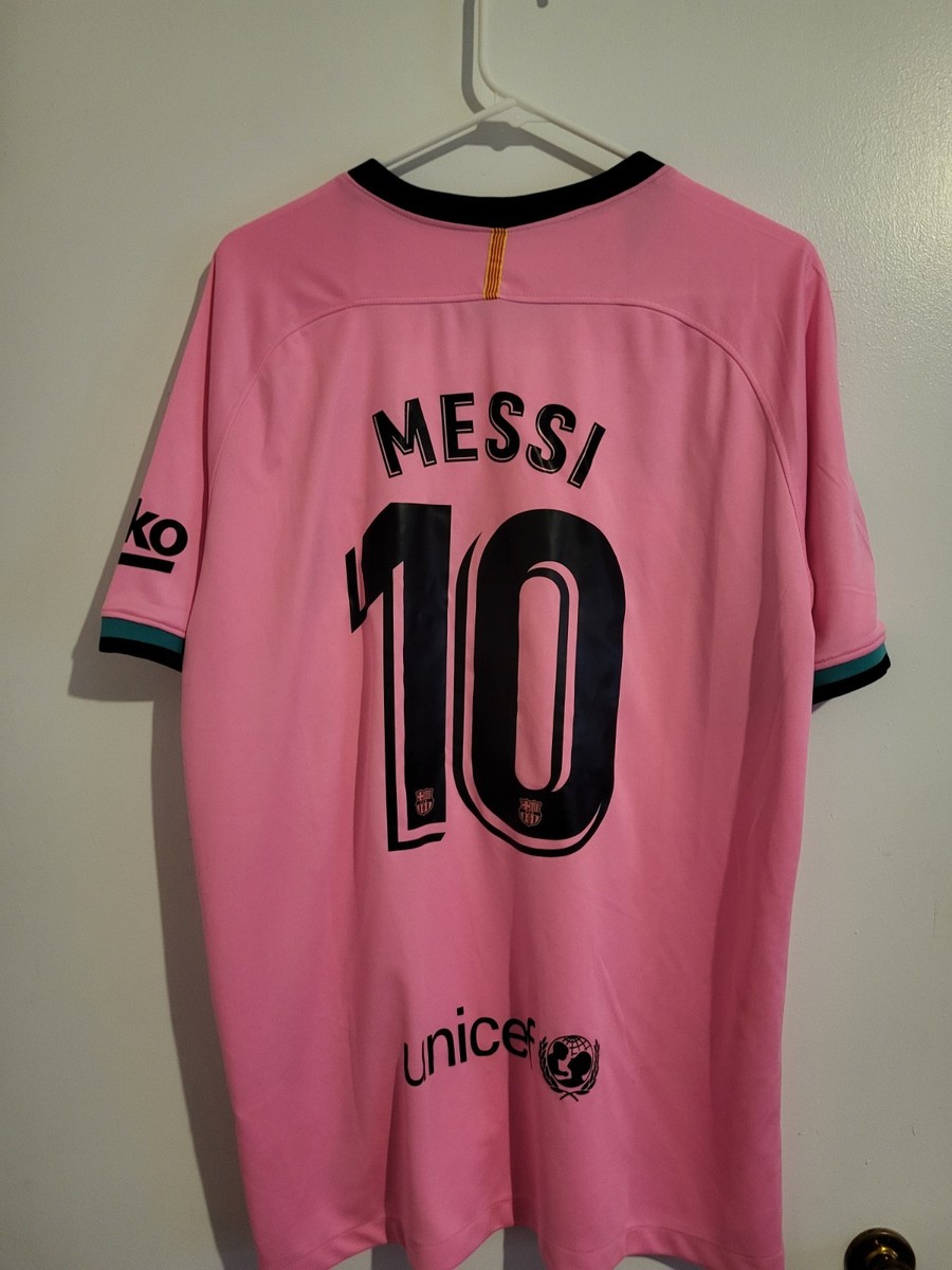 Messi - FC Barcelona 2020/21 Away Jersey -Nike 