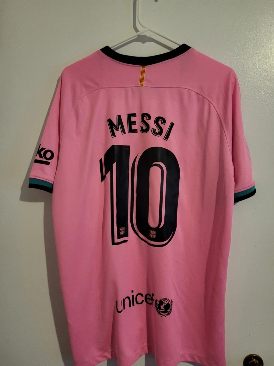 巴塞罗那粉红色国际俱乐部足球球迷球衣| eBay
