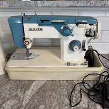 Retro MCM White 618B  Sewing Machine Vintage ...