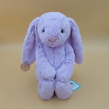 Jellycat Bashful Lilac Bunny Medium - AUTHENTIC - NEW WITH TAGS