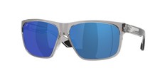 Costa del Mar Men's Trades 60mm Matte Black Navy Sunglasses 6S9128-912807-60