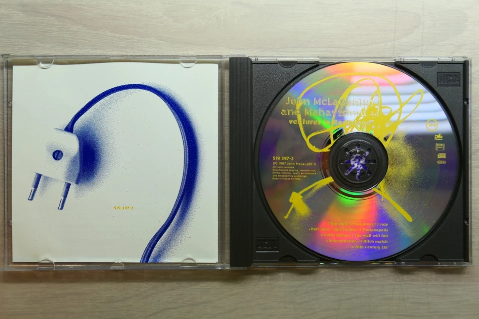 John McLaughlin and Mahavishnu Adventures inRadioland CD Polydor 1987 - Bild 2 von 3