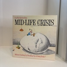 Mid Life Crisis Board Game Complete Vintage 1982 Fun And