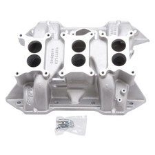 Edelbrock Intake Manifold 2475 Ch-6b 6-pack 3 X 2bbl Satin For Rb Mopar Edelbrock Intake Manifold 2475 Ch-6b 6-pack 3 X 2bbl Satin For Rb Mopar